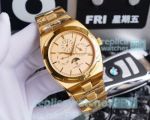Swiss Replica Vacheron Constantin Overseas Yellow Gold Watch